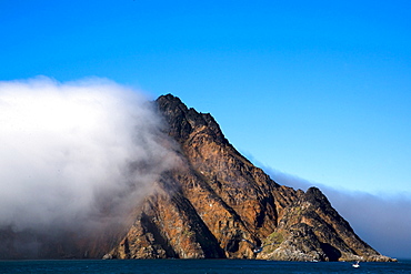 Cloud Covering A Mountain, Greenland