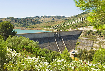 Presa De Puebla De Cazalla, Seville, Andalusia, Spain