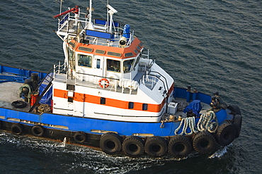 Puerto Quetzal, Guatemala, Central America, Tug Boat