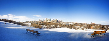 Edmonton, Alberta, Canada, Winter Scene