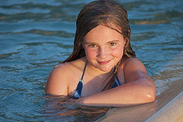 Young Girl In The Water