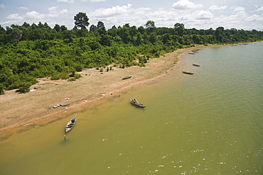 Reservoir Constructed In The 11Th Century, West Baray, Ankor, Cambodia