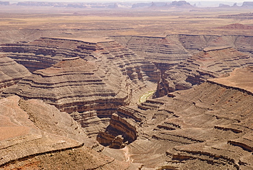 Canyons Showing The Layers Of Erosion