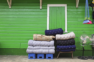 Items In A Store On A Street, Livingston, Guatemala