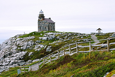 View Of Lighthouse, Rose Blanche, Newfoundland, Canada