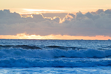 Sunset, Chesterman Beach, Tofino, Vancouver Island, Bc