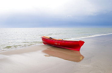 Boat At The Seashore, Baltic Sea