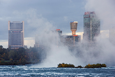 Niagara Falls, Ontario, Canada As Viewed Across The Top Of Horseshoe Falls