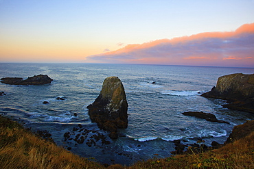 Sunrise Over Yaquina Head, Oregon, United States of America