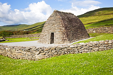 The gallarus oratory on the dingle peninsula, County kerry, ireland