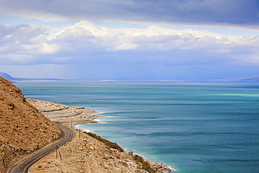 Dead sea road, Jordan valley israel