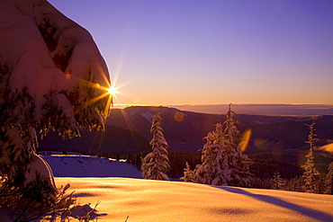 Cascade Mountains, Oregon, United States Of America