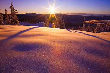 Cascade Mountains, Oregon, United States Of America