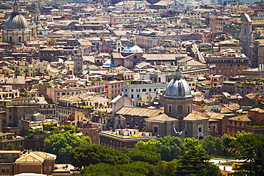 The View Of Rome From Saint Peter's Basilica, Rome, Italy