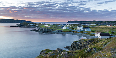 A Fishing Town Along The Coast Of Twillingate Islands, Twillingate, Newfoundland And Labrador, Canada