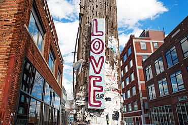 Love Sign, Kansas City, Missouri, United States Of America