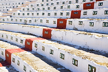 Bullring Seats, Mijas Malaga Province, Costa Del Sol, Spain, Europe