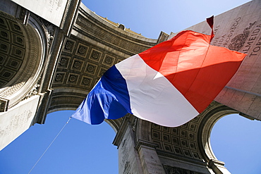 Arc De Triomphe De L'etoile, Place Charles De Gaulle, Paris, France