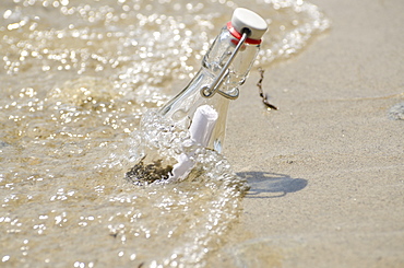 Message in a bottle, Locarno ticino switzerland