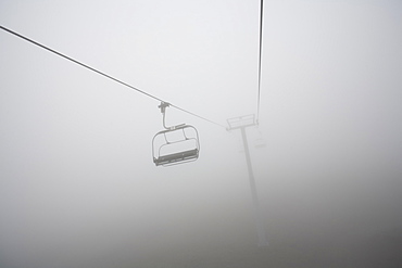 Chairlift On Mount Hood, Oregon, United States Of America