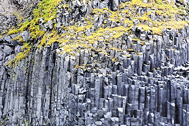 Unique Rock Formation In South Iceland, Near The Town Of Vik, Iceland