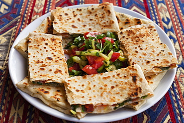 Traditional Cappadocian Dish Called Gozleme, Goreme, Cappadocia, Turkey