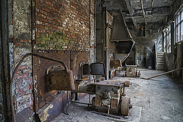 Inside The Old Abandoned Herring Factory, Djupavik, Iceland