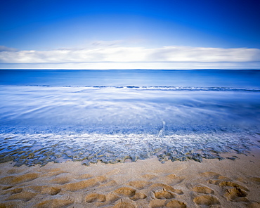 View To The Ocean From Coconut Beach, Kapaa, Kauai, Hawaii, United States Of America