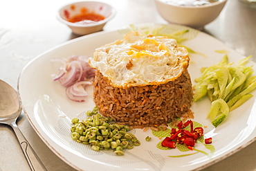 Fried Rice Khmer Style, Battambang, Cambodia