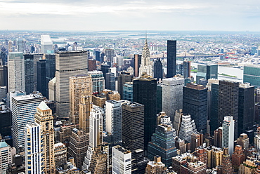 View From The Top Of The Empire State Building, New York City, New York, United States Of America