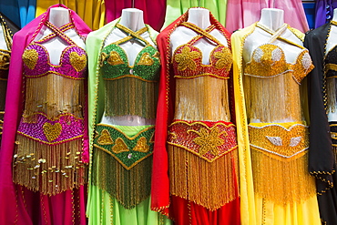 Belly Dancing Dresses For Sale, Khan Al-Khali Bazaar, Cairo, Egypt