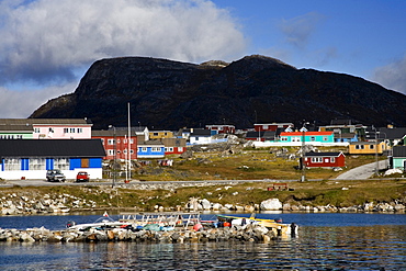 Port Of Nanortalik, Island Of Qoornoq, Province Of Kitaa, Greenland, Kingdom Of Denmark