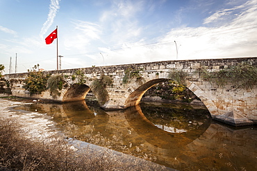 Stone Bridge At The Entrance To Tarsus On The Ankara-Adana Road, Tarsus, Turkey