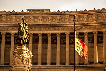 Statue Of Victor Emmanuel, Rome, Italy