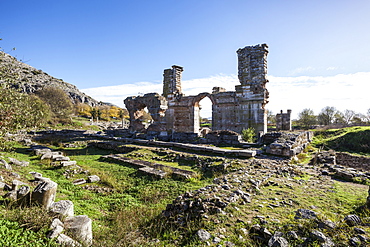 Basilica B Ruins, Philippi, Greece