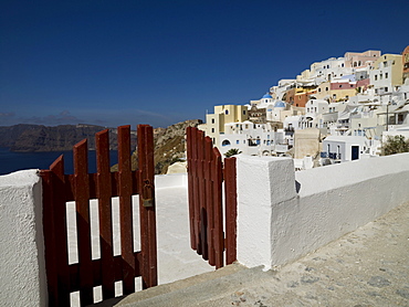 Open Gate, Santorini, Greece