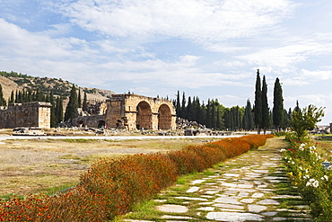 Grave Monuments, Necrolopis, Pamukkale, Turkey