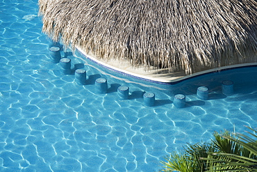 The Swim Up Bar At The Emporio Hotel, Ixtapa, Mexico