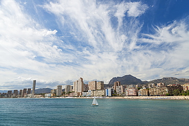 Poniente Beach, Benidorm, Alicante, Spain