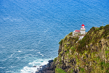 Ponta Do Arnel Lighthouse, Sao Miguel, Azores, Portugal