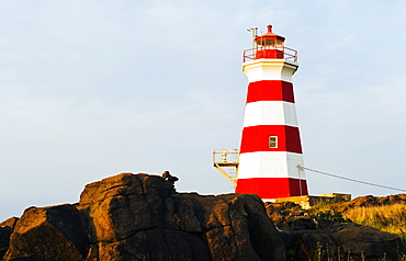 Brier Island Lighthouse, Bay Of Fundy, Brier Island, Nova Scotia, Canada