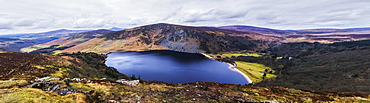 Panoramic View Of Stunning Guinness Lake, Wickow County, Ireland