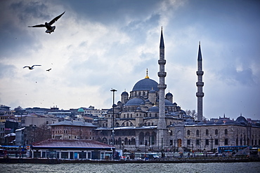 The Yeni Cami (Pronounced Yeni Jami), Meaning New Mosque, Istanbul, Turkey