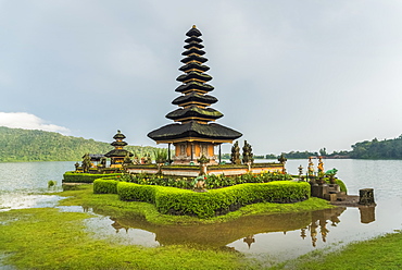 Pura Ulun Danu Buyan In Danau Buyan Lake, Bali Island, Indonesia