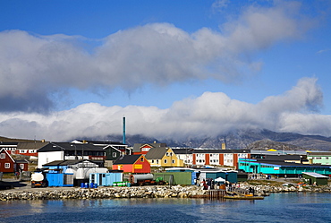 Nanortalik, Qoornoq, Kitaa, Southern Greenland, Kingdom Of Denmark; Town On The Southern Tip Of Greenland