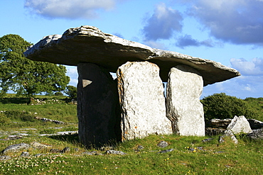 Poulnabrone Dolmen, The Burren, County Clare, Ireland