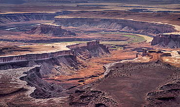 Canyonlands National Park, Utah, United States Of America; The Canyons Carved By The Green River