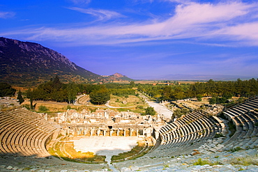 Ancient Theater Of Ephesus In Turkey