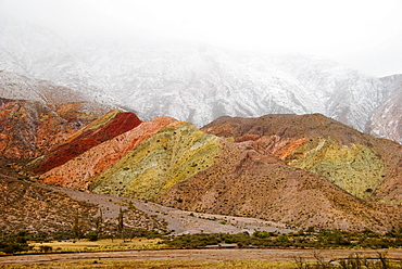 The Colorful Hills Near Purmamarca In Northwest Argentina; Purmamarca, Jujuy, Argentina