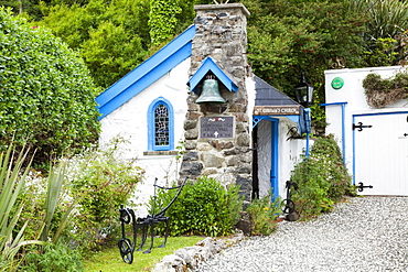 St. Gobban'S Is The Smallest Church In Ireland; Portbraddon, County Antrim, Northern Ireland